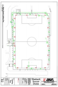 AutoCAD - Soccer Dome